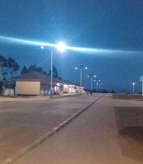 招远市非洲科特迪瓦太阳能路灯工程